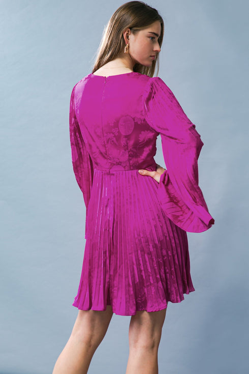 graceful-entrance-satin-mini-dress Flying Tomato-Sophia's Style-2